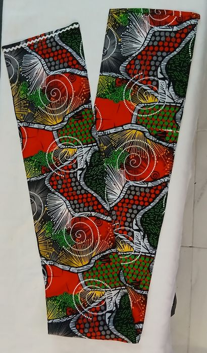 Cascol em Tecido Africano