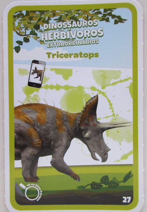 Super Animais 3 - - - Dinossauros - Cartas Soltas Pingo Doce - -Cromos