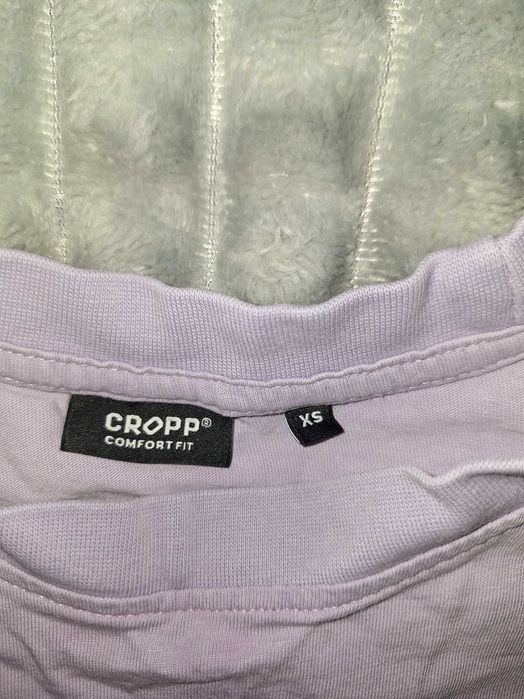 T-shirt XS  S Cropp fiolet