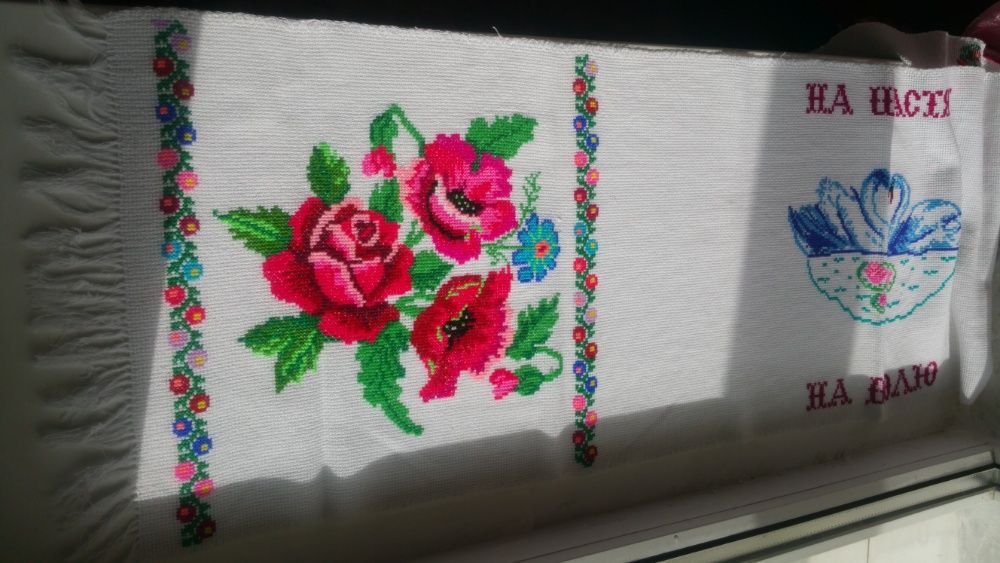 Свадебные рушники, весільні рушники ручная работа