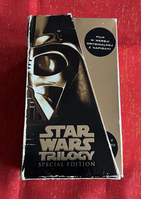 Kasety VHS Star Wars Trilogy Gold Edition