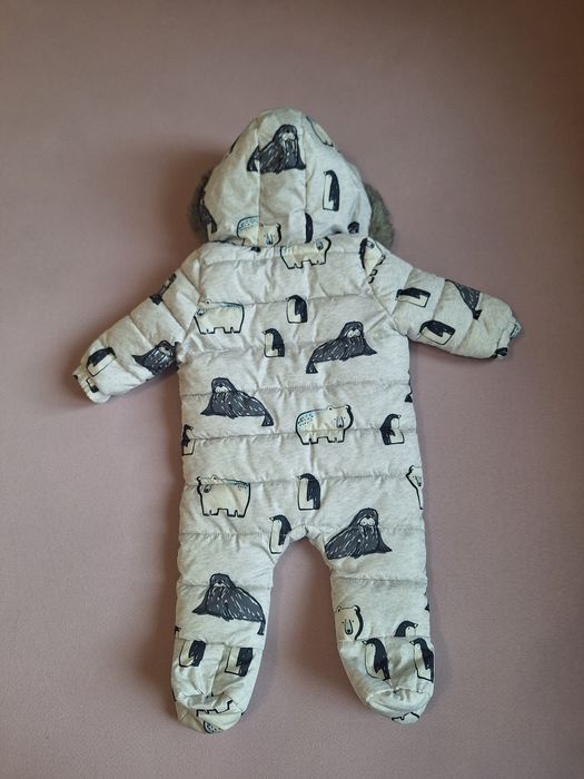 Kombinezon zimowy unisex F&F 3-6m 68 cm