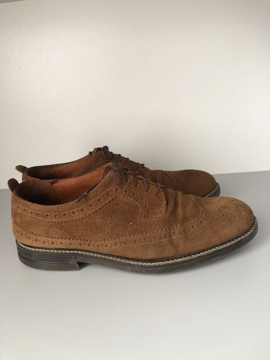 Чоловічі броги,повністю натуральна шкіра