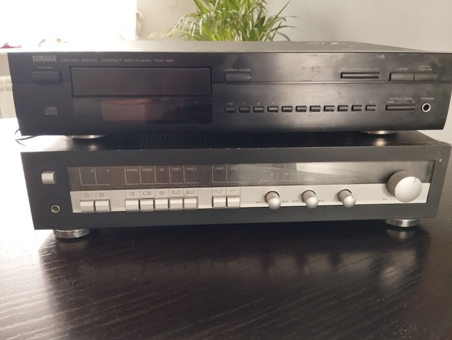 Odtwarzacz Yamaha CDX-480 + wzmacniacz