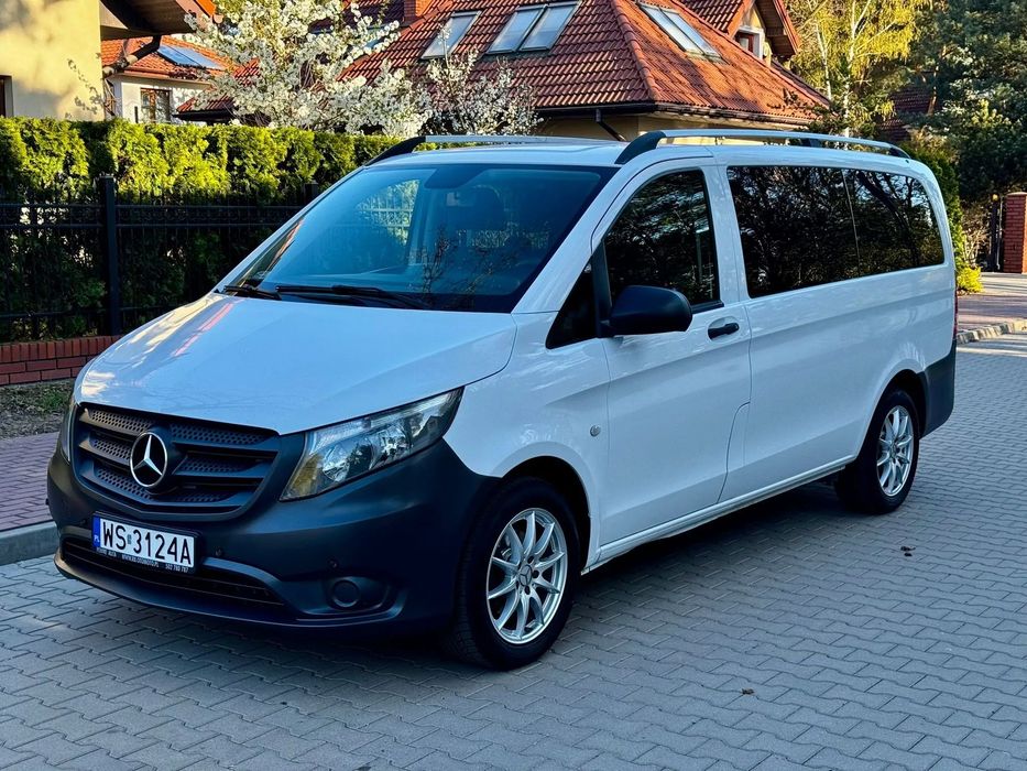 Mercedes-Benz Vito Tourer*9 osobowe*Long*Nowe Hamulce*Bez wkładu finansowego*1.6CDI*