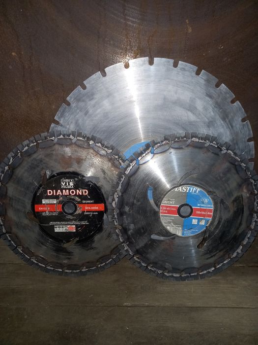 Реставрация,напайка алмазных дисков 400мм 500мм 600. для швонарезчиков