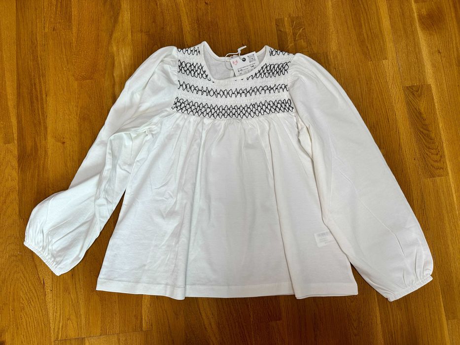 Блузи білі, 134р. Zara