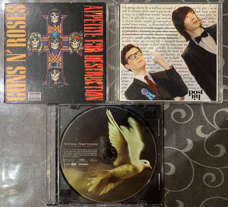 Conjunto de CDs de música