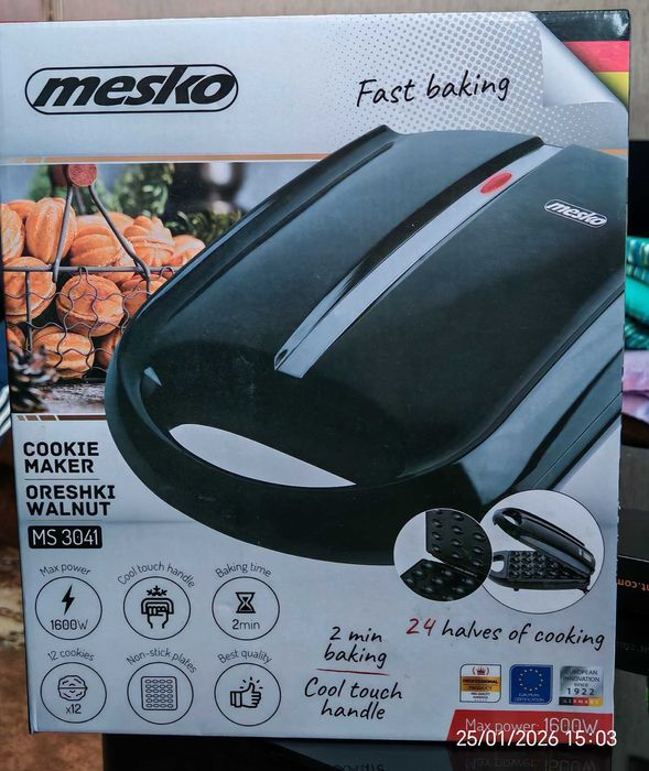 Opiekacz do orzeszkow Mesko na 24 sztuki