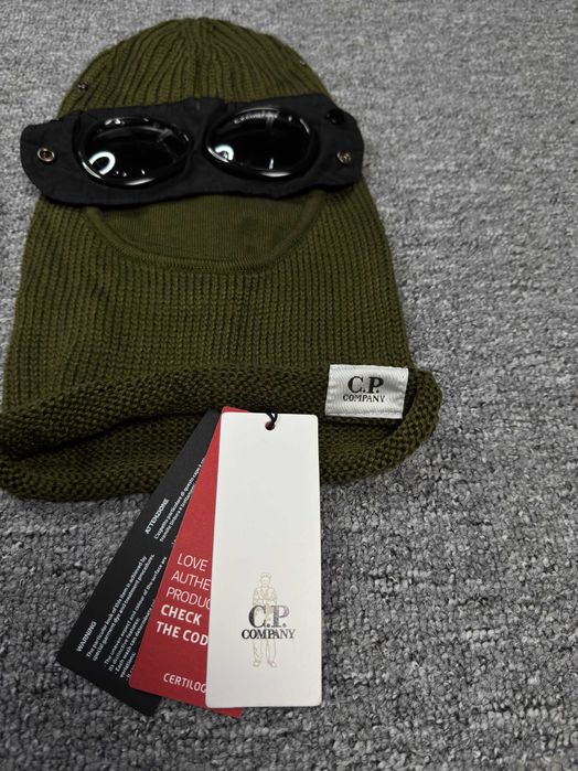 Балаклава C.P. Company з лінзами шапка маска сп компани
