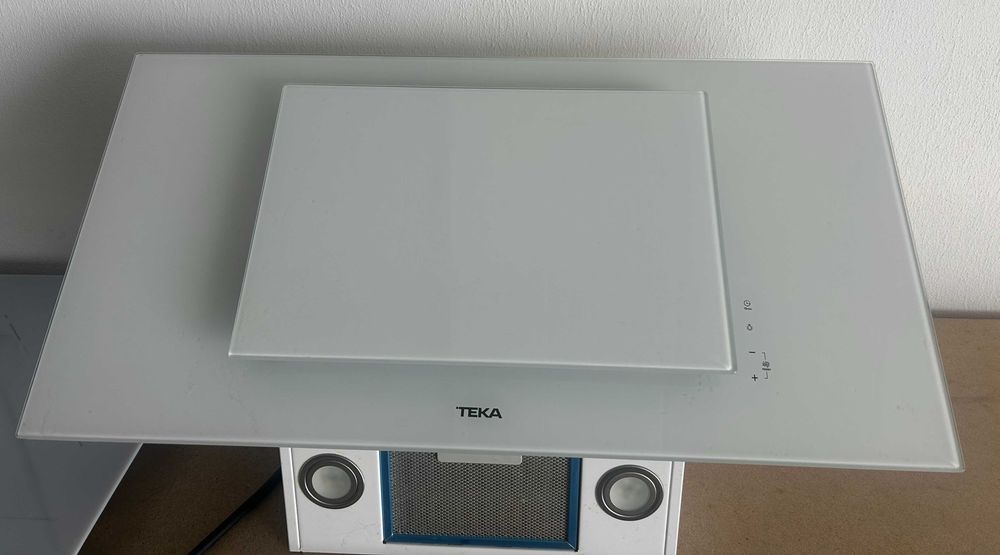 Conjunto Placa Indução / Exaustor TEKA Branco