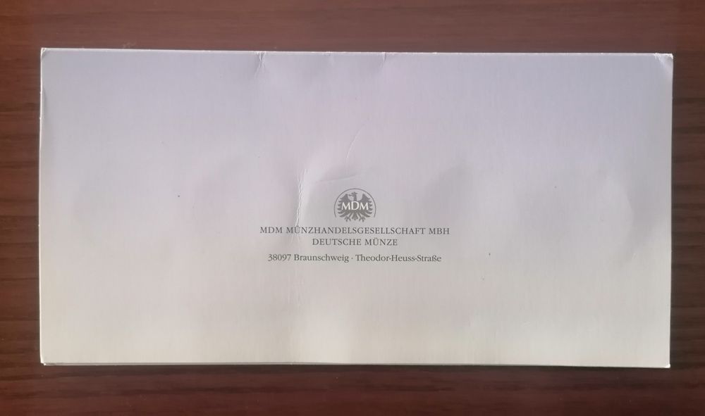 Set de moedas de 2 euros da Alemanha