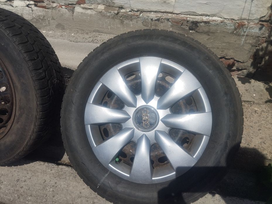 Колеса r15 5/112 оригінальні ковпаки ауді