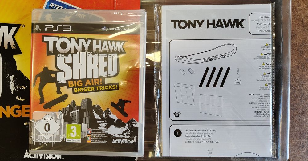Shred Tony Hawk PS3 deska gra