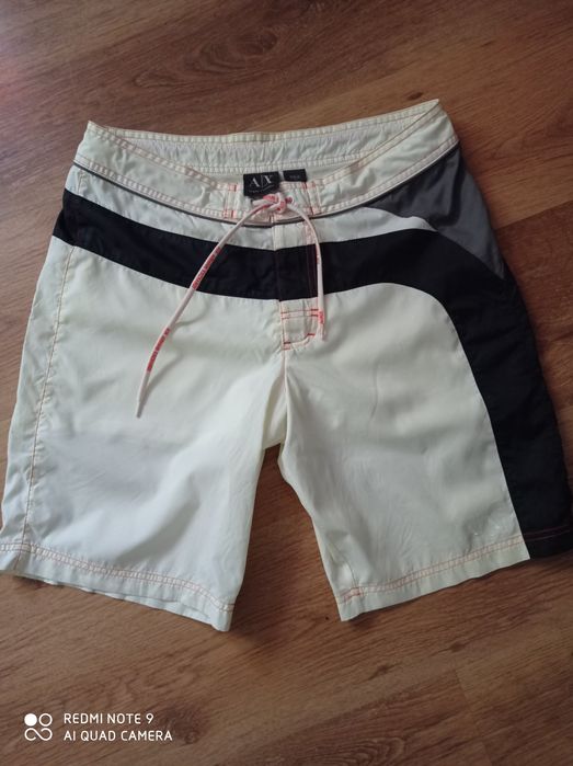 Szorty kąpielówki męskie Armani Exchange Rozm S stretch spodenki