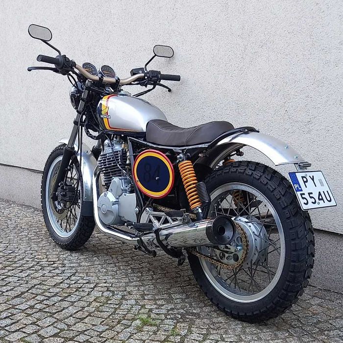 Honda XBR 500 Scrambler , custom, cafe racer