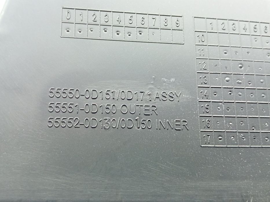 Porta luvas TOYOTA Yaris (_P13_)