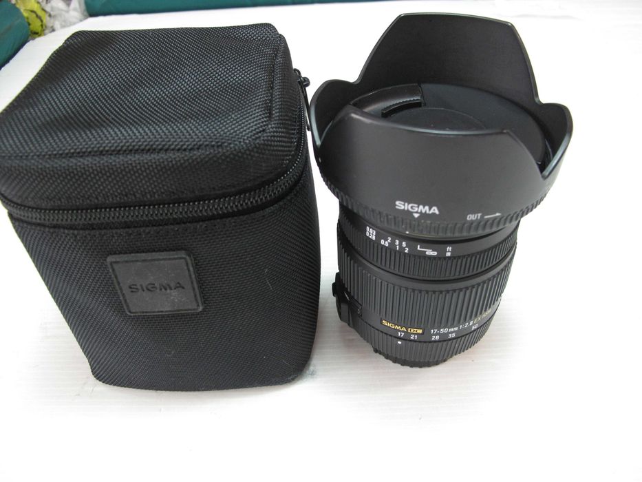 Sigma 17-50mm 2.8 estado TOP Estabilizada para Nikon