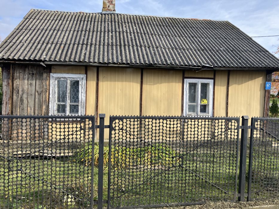 Za rozbiórkę dom z bali