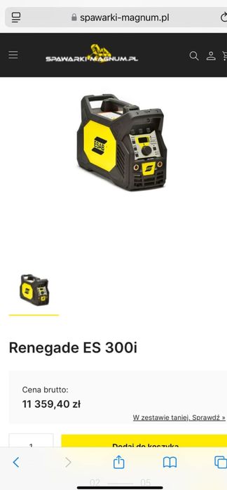 ESAB ES 300i Spawarka. Jak NOWA