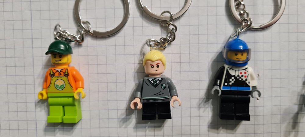 Ludziki lego breloczki różne