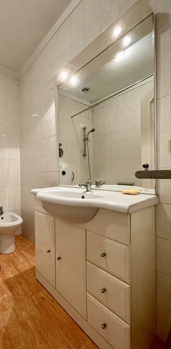 Móvel Casa de Banho + Espelho com Luz Led