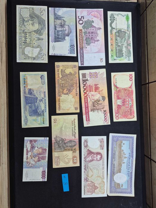 Zestawy ciekawych banknotów chętnie wymienię na inne