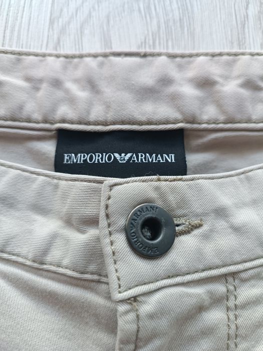 Męskie spodnie chinosy Emporio Armani
