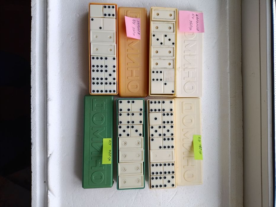 Домино производства СССР 70-х годов, Харьков, класика, оригинал,