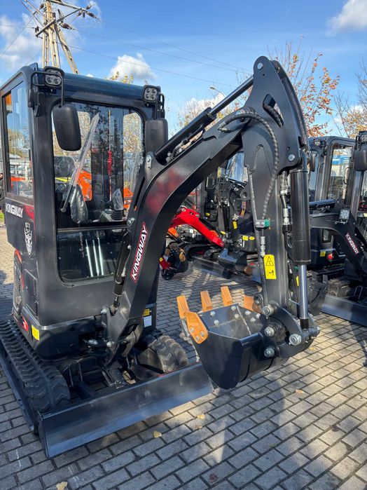 Minikoparka Kingway S15K PROMOCJA -15% 1700kg 3 cyl.