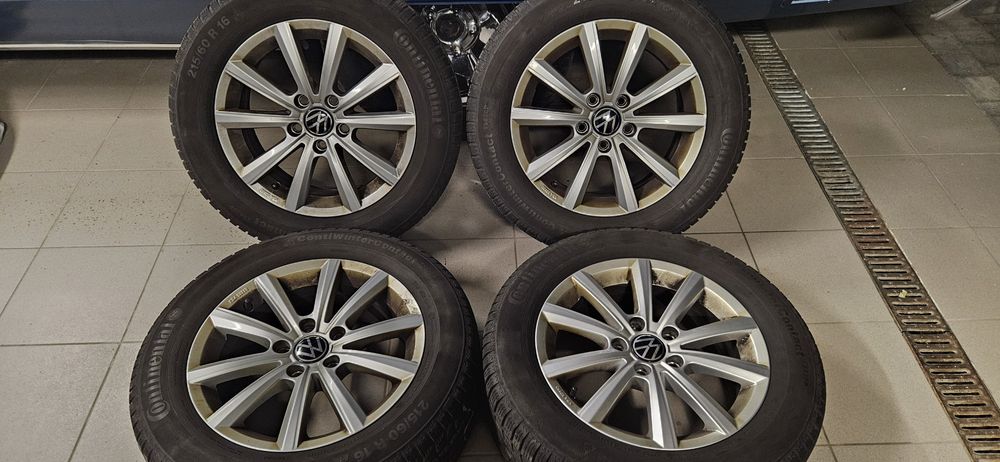 Alufelgi felgi koła vw passat b8 6,5x16 5x112 215/60r16