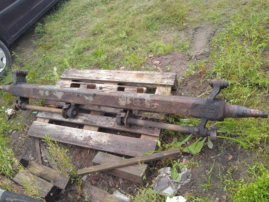 OŚ BPW  przyczepa rolnicza naczepa silos wywrotka beben