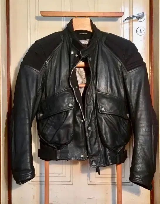 CLOVER MOTORCYCLE - casaco de couro - M - muito bom estado