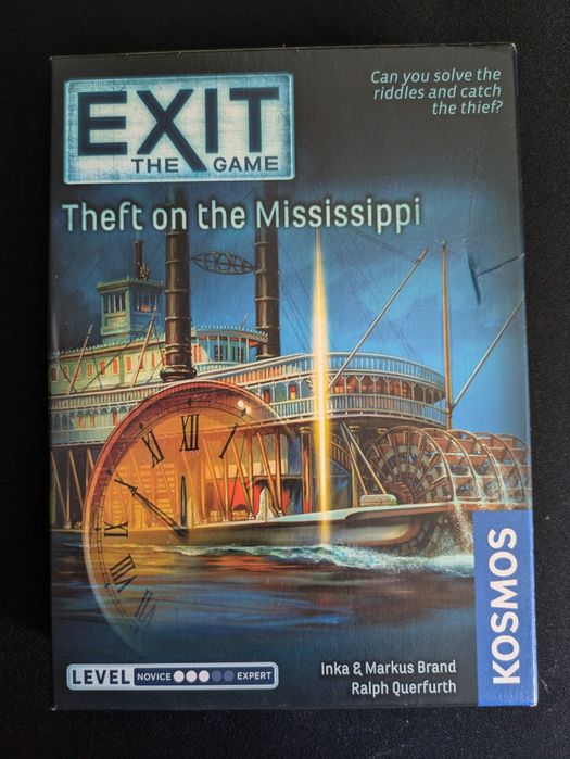 Exit - Escape Room - Theft on the Mississippi (Inglês)