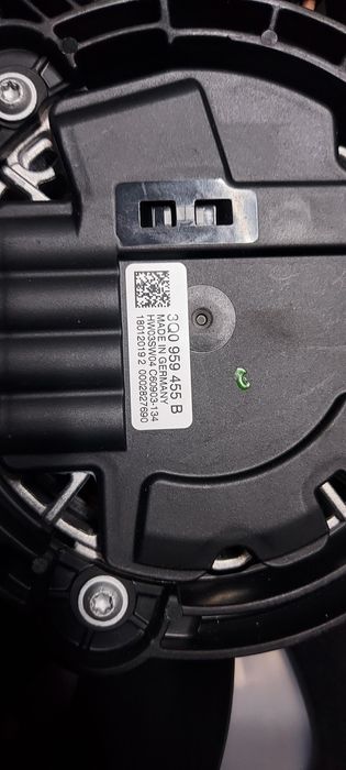 Wentylatory vw passat 2.0tdi b8