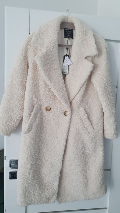 Futro damskie Ochnik XXS oversize nowe