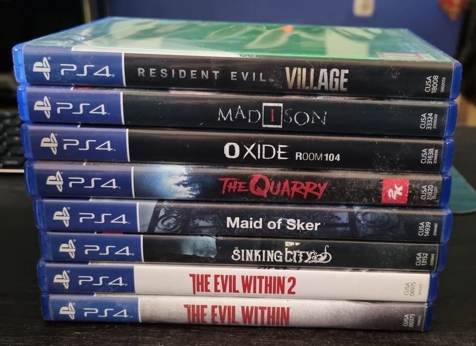 16 jogos ps4 + 1 jogo ps5