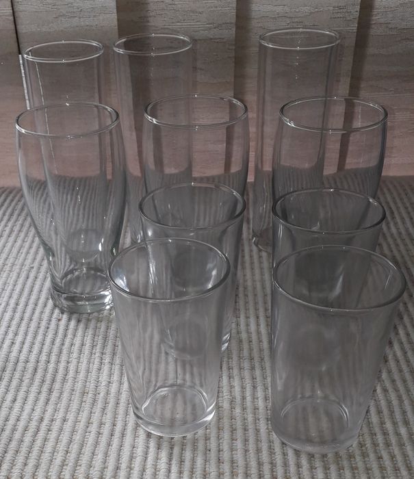 Conjunto de 11 Copos - diversos formatos64741172449153120