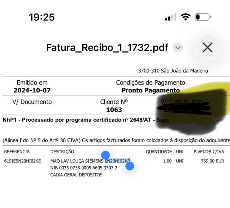 Máquina Lavar Loiça Siemens IQ300 SN23HI02KE