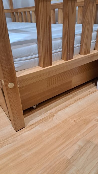 Łóżko drewniane Scandi Room