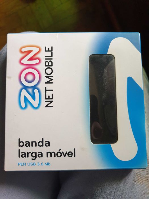 Banda larga movel Zon/Nos ainda com caixa