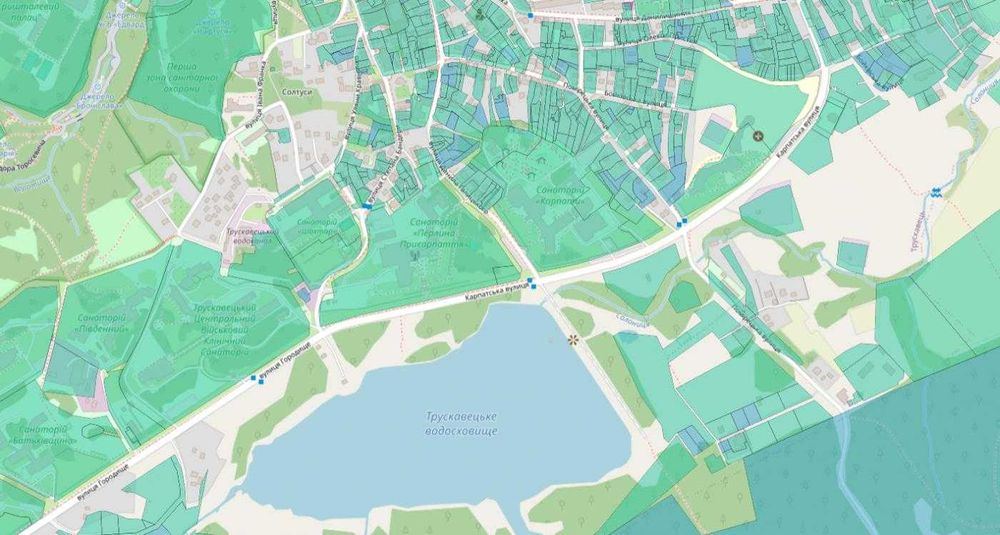 Продаж ділянки під будівництво готелю, м. Трускавець