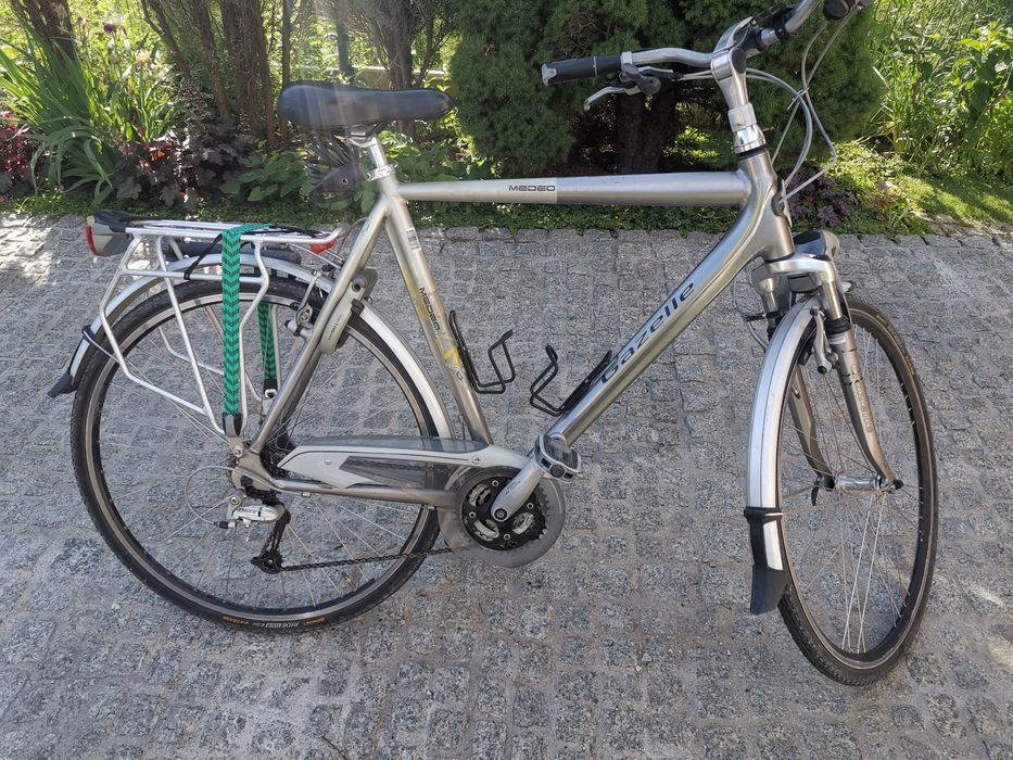Rower Gazelle medeo limited edition trekkingowy męski bagażnik