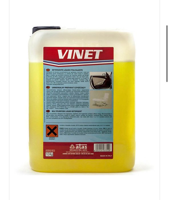 Vinet засіб для чистки пластику