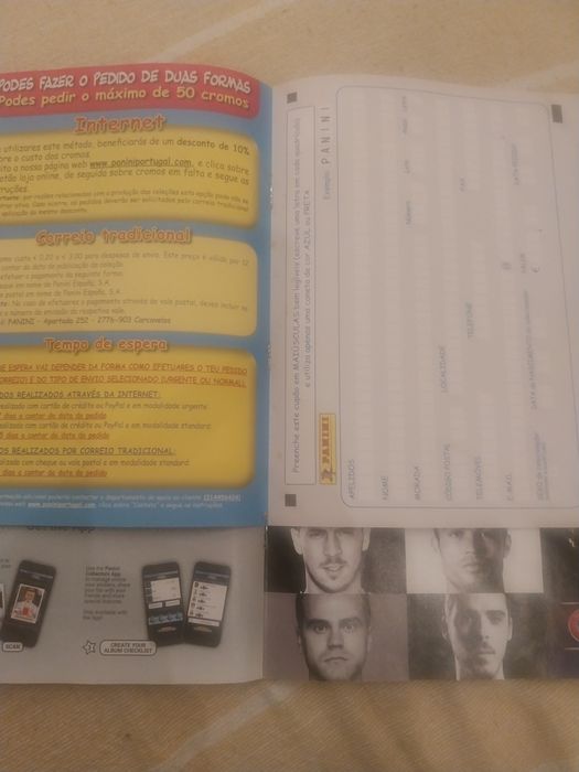 Caderneta completa Euro 2016