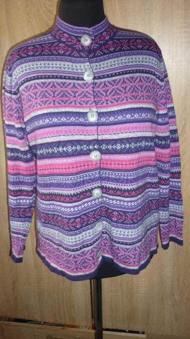 Madeleine- sweter wełniany z kaszmirem  r; 46