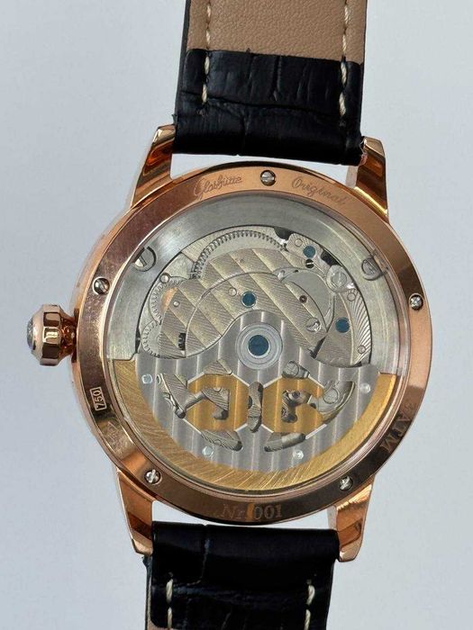 наручний годинник Glashutte original black