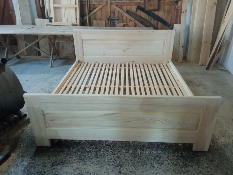 Ліжко дерев'яне двоспальне розмір 160*200