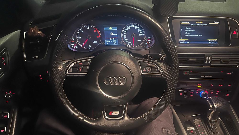 AUDI Q5 2.0 TDI 177KM S-LINE; PRZEBIEG 159 000 KM.