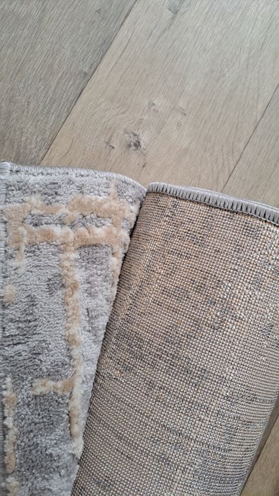 Килим сучасний сірий бежевий 2.55 на 2.00 ковёр